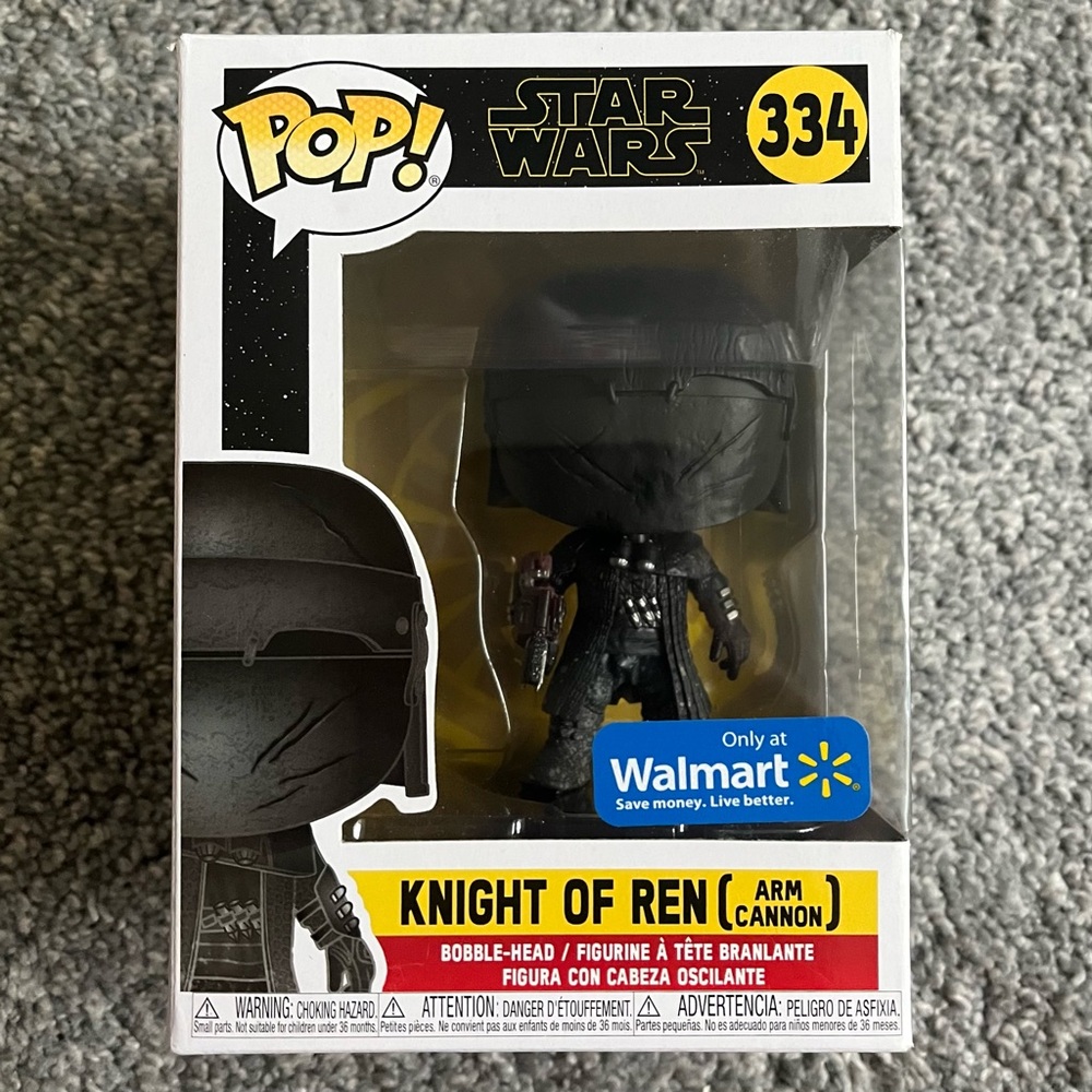Knight of Ren (Arm Cannon) Funko Pop (UNOPENED/LIKE NEW)